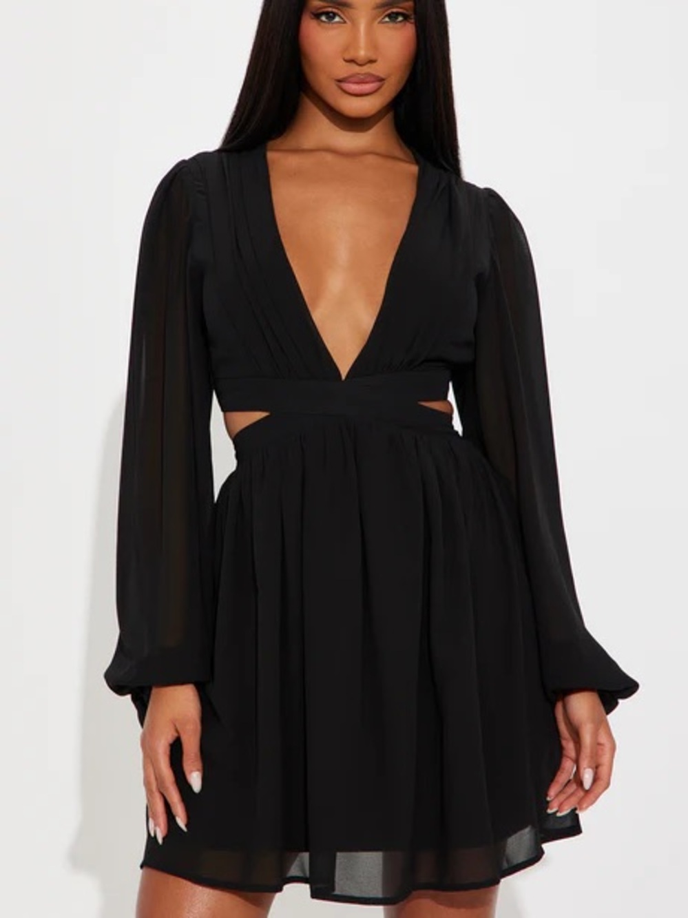 Fashion Nova Longsleeve Mini Dress